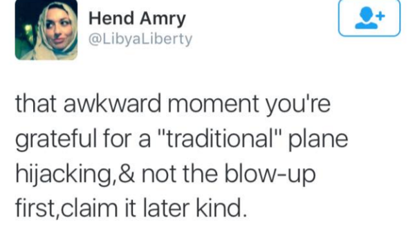 Thankful for small mercies? (Twitter)