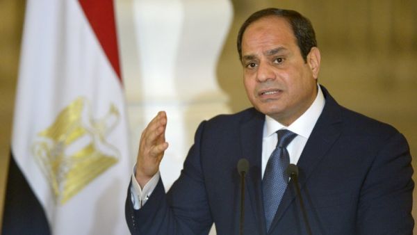 Egyptian President Abdel Fattah al-Sisi said Friday he will seek reelection as a second term president in the 2018 elections (Khaled Desouki/AFP)