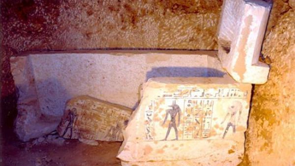Eight tombs containing 40 sarcophagi and roughly 1,000 figurines had been unearthed. (AFP/ File Photo)