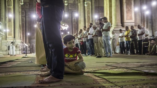 Several Christian families in the area pitch in to provide food and drink in what he calls an effort to unite Egyptians during a holy time of the year. (AFP) 