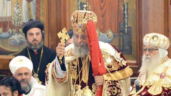 Pope Tawadros II, the leader of Egypt’s Coptic Christian minority. (AFP/ File Photo)