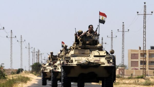 Egyptian police during Sinai operations. (AFP/ File Photo)