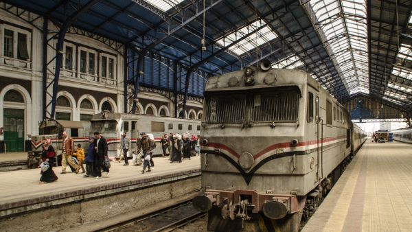 A train at railway station in Egypt. (Shutterstock/ File Photo)