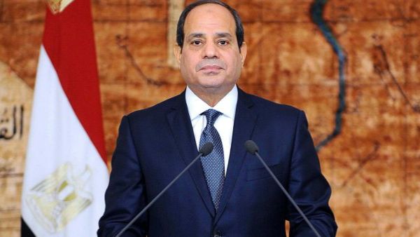 Egyptian President Abdel-Fattah al-Sisi called the UN to lift ban on Libya arms. (AFP/File)