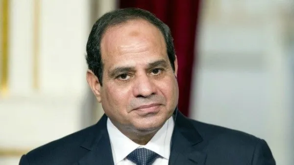  الرئيس المصري عبد الفتاح السيسي  