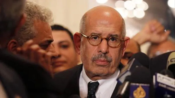  نائب الرئيس المصري السابق، محمد البرادعي