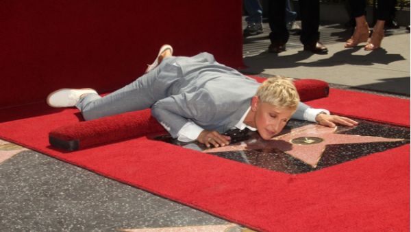 Ellen - who is married to actress Portia de Rossi - tweeted: "Having the best birthday." (Source: s_bukley - Shutterstock)