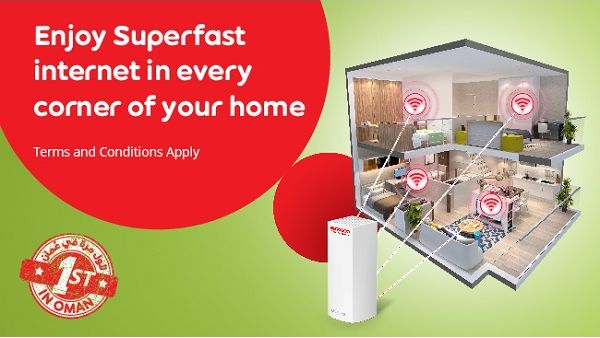 يتوفر لعملاء Ooredoo الحاليين والجدد بما في ذلك عملاء باقة 500 جيجابايت بعقد لمدة عامين. يتوفر لعملاء Ooredoo الحاليين والجدد بما في ذلك عملاء باقة 500 جيجابايت بعقد لمدة عامين.