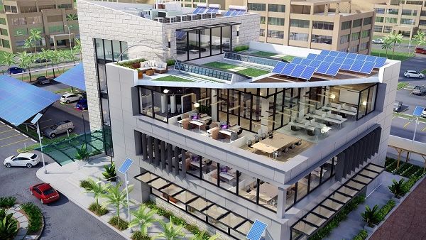 EmiratesGBC - Office Interior perspective of toolkit
