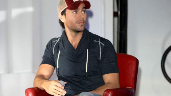 The 'Hero' hitmaker has remained tight-lipped about his three-month-old twins Nicholas and Lucy but couldn't help but gush about them when he was on stage at the Budapest Sports Arena. (Source: Kathy Hutchins - Shutterstock)