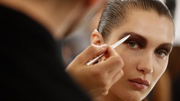 Bella will star in a sensational new collection of web videos, dubbed Dior Makeup Live With Bella Hadid, which will be released on June 6.  (AFP/Adrian Dennis)