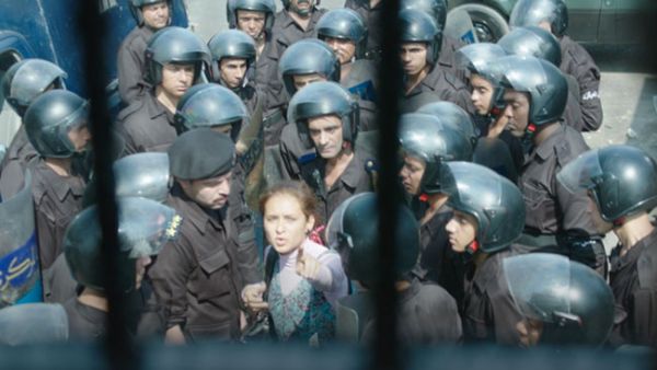 Nelly Karim in Clash (Eshtebak), written and directed by Mohamed Diab. (Cannes Film Festival)