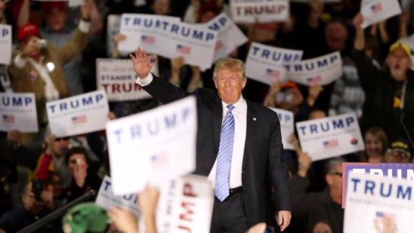 Donald Trump and his tumultuous Presidential campaign. (Facebook)