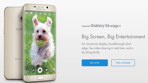 Big Screen, Big Entertainment with New Samsung GALAXY S6 Edge Plus. (Samsung.com)