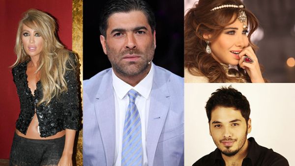 Maya Diab, Wael Kfouri, Nancy Ajram, Ramy Ayach are among the performers headed to Jordan. (Facebook)