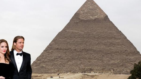Brangelina at the pyramids?