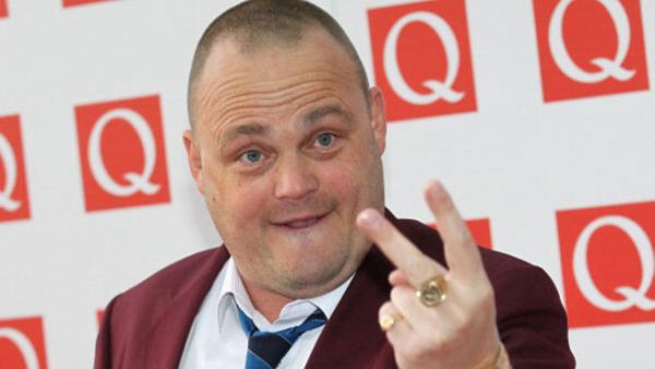 British comedian Al Murray throws up the deuces to Dubai.