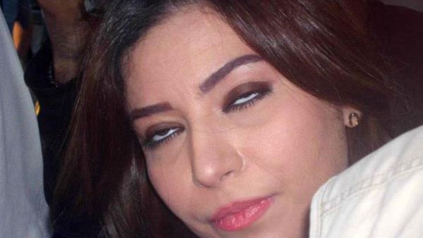 Ghada Rajab rolls her eyes backward, or should we do that after all the dramatic hype over her fall. 