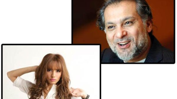 المخرج السوري حاتم علي والفنانة المصرية زينة
