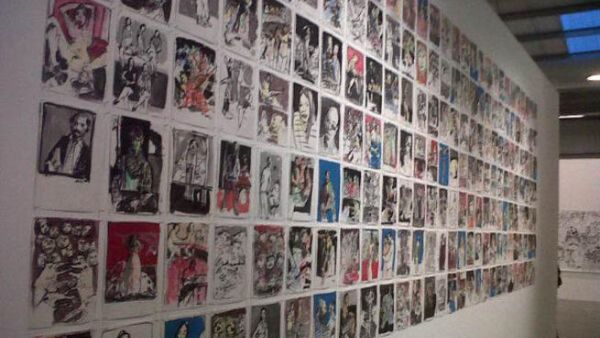 Lebanese artist Jean-Marc Nahas speaks of "misery everywhere" with his graphic art (Photo courtesy of jeanmarcnahas.com)