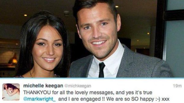 Dubai has special meaning for Michelle Keegan and fiancee Mark Wright. (Image: Facebook)