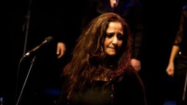 Reem Talhami sings her way through Gaza (Photo courtesy of Reem's facebook)