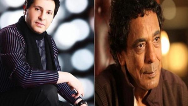 الفنان محمد منير والفنان هاني شاكر