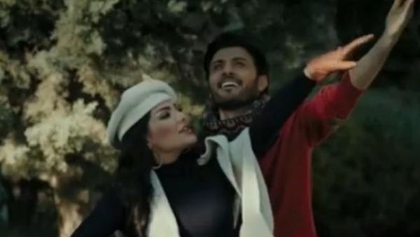 الفنان ماجد المهندس والفنانة امل العوضي