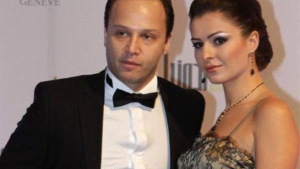 Happy couple Maxim Khalil and Cyrine Abdelnour