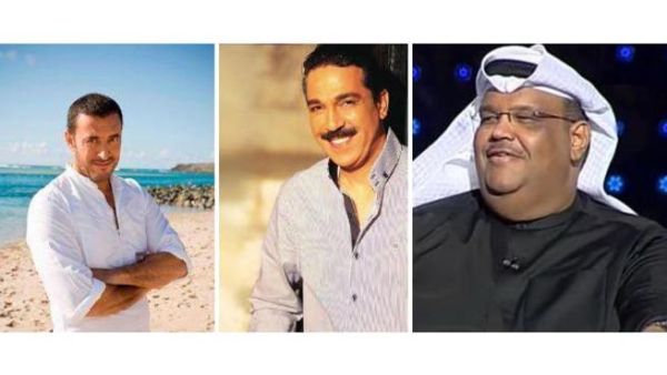 نبيل شعيل ، عبدالله رويشد، كاظم الساهر