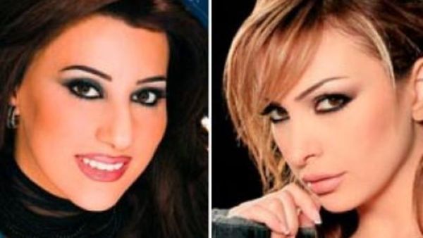 الفنانة امل حجازي والفنانة نجوى كرم