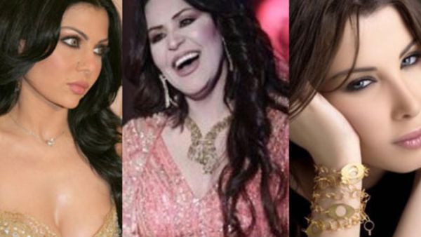نانسي عجرم وأحلام وهيفاء وهبي