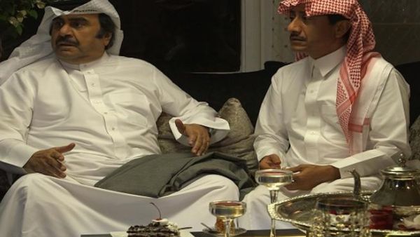 الفنان ناصر القصبي والفنان عبد الحسين عبد الرضا