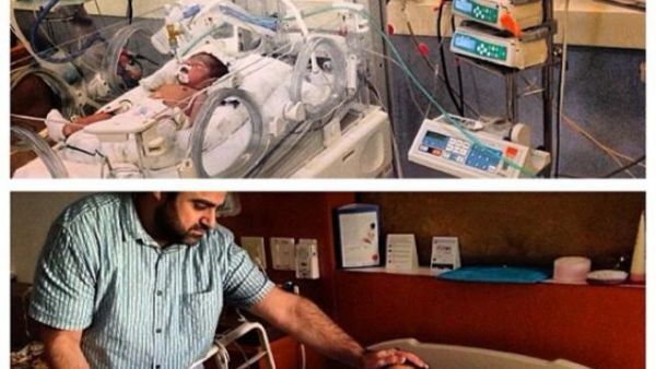 الفنانة الكويتية شهد وطفلها 