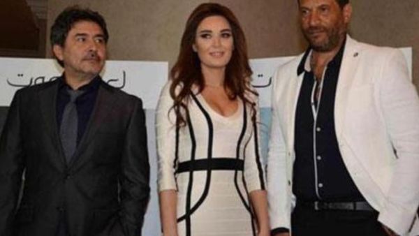 الفنانة سيرين عبدالنور والفنان عابد فهد والفنان ماجد المصري