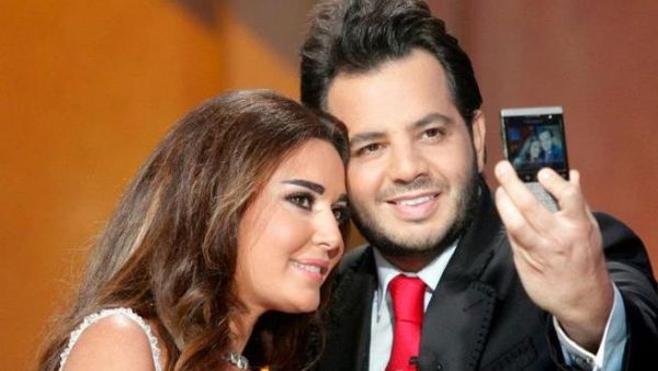 الفنانة سيرين عبدالنور مع نيشان