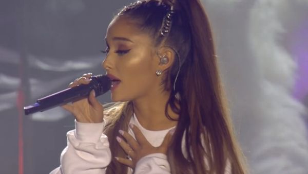 Ariana Grande at One Love Manchester. (One Love Manchester)