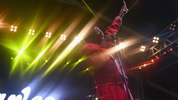 Charles Bradley performing last June. (Nicholas Hunt / GETTY IMAGES NORTH AMERICA / AFP)