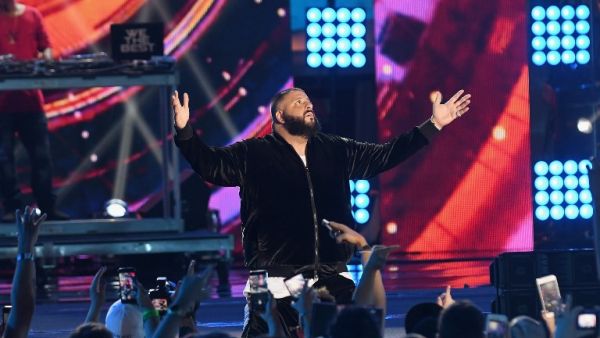 DJ Khaled at a show earlier this year. (DJ Khaled - Jason Koerner - GETTY IMAGES NORTH AMERICA - AFP)