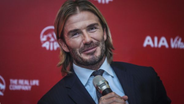 The 42-year-old retired soccer star has revealed he's jetting across the pond later this year and setting up home in Miami (Source: Bonma Suriya - Shutterstock)