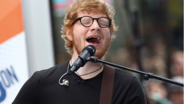Sheeran who leads all other singers globally with 45 million monthly listeners, released the most-streamed album of the year Divide in March (Source: JStone - Shutterstock)