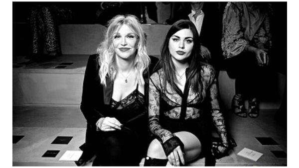 Courtney Love with daughter Frances Bean Cobain. (Instagram / space_witch666)