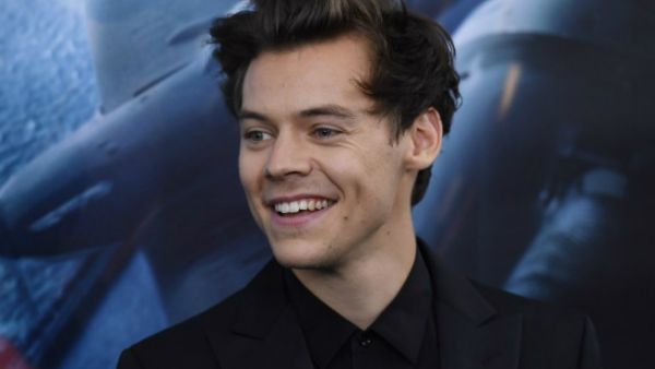 Harry Styles at the Dunkirk premiere. (Angela Weiss / AFP)