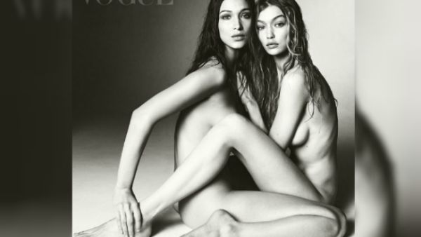They Hadidn't! Gigi and Bella Hadid proved just what has landed them contracts with the world's biggest fashion houses as they posed in a sizzling photoshoot for British Vogue (Source: Steven Meisel - Vogue)