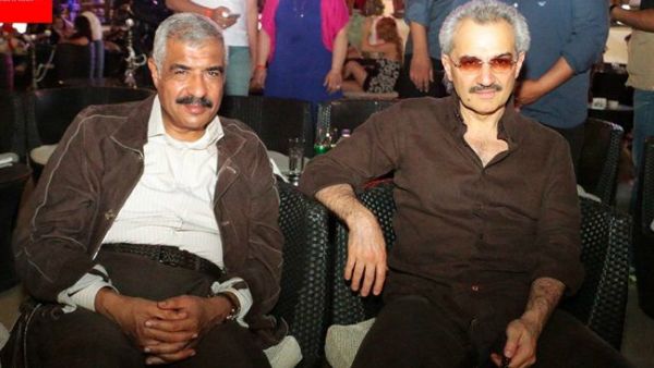 Hisham Moustafa with HRH Prince Al-Waleed bin Talal. (Photo released by SOHO Square)