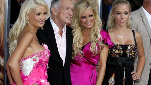 Playboy Hugh Hefner with some Bunnies. (Tinseltown / Shutterstock.com)