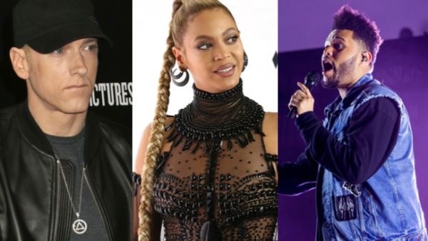 Eminem, The Weeknd and Beyonce will reportedly headline Coachella 2018 (Source: Christian Bertrand - Shutterstock)