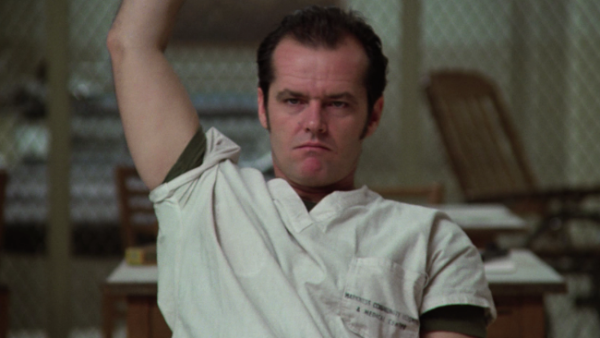 Jack Nicholson in "One Flew Over the Cuckoo's Nest." (United Artists)