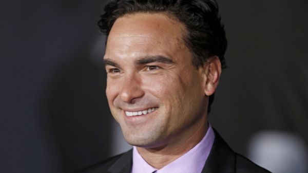 Johnny Galecki arrives at the premiere of "In Time." (AP Photo)