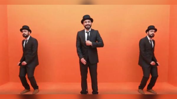 Bakri Kabakibi, the comedy actor, TV host, and social media sensation unleashed his inner Charlie Chaplin in the happiest tune of 2017. (Source: Facebook - Freska)
